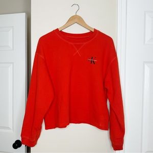 Calvin Klein Jeans Cropped Sweatshirt